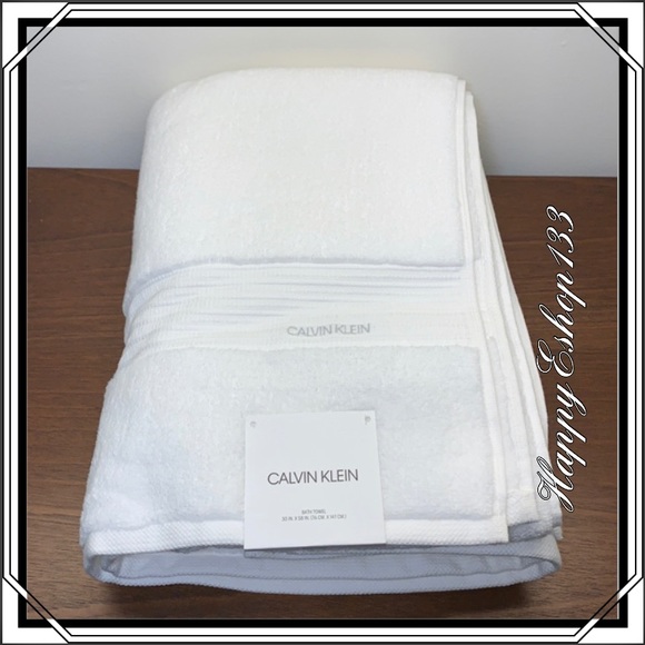 Calvin Klein Bath Towel, 100% Cotton, Luxury - Picture 6 of 6
